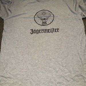 Jagermeister Heather Gray Short Sleeve Tee